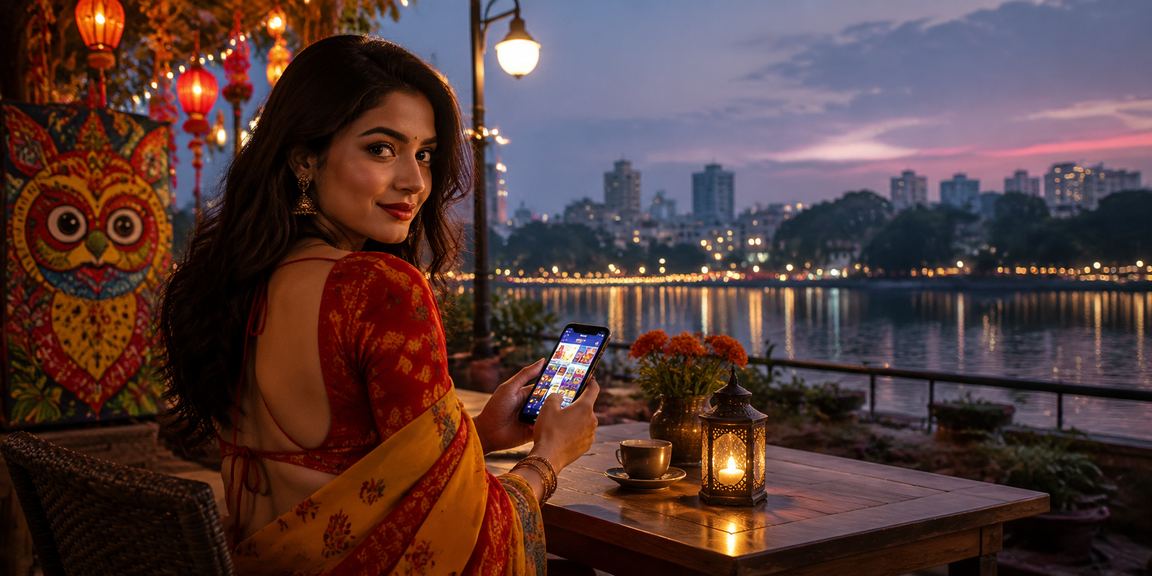 A player using the vavada casino app during Pohela Boishakh in Dhaka